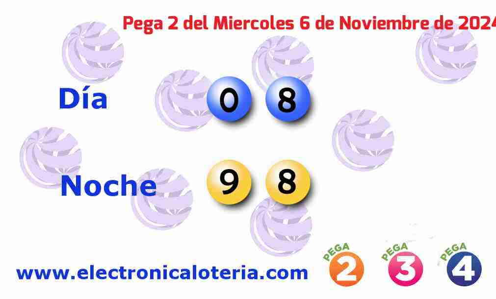 Pega 2 del Miércoles 6 de Noviembre de 2024