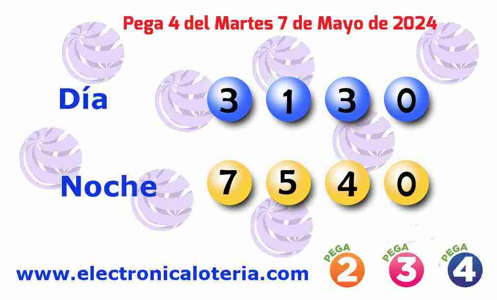 Pega 4 del Martes 7 de Mayo de 2024