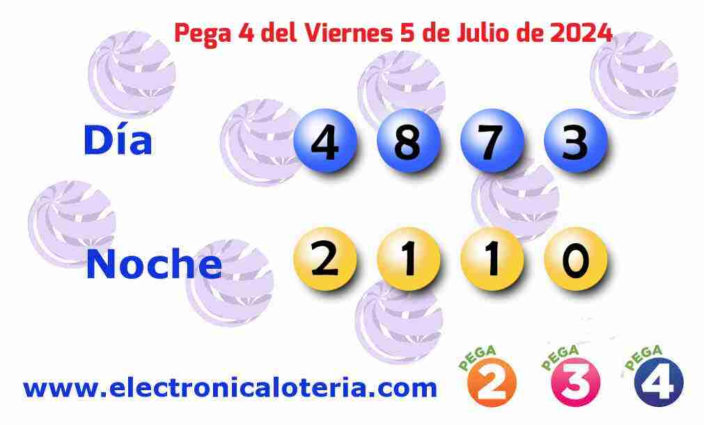 Pega 4 del Viernes 5 de Julio de 2024