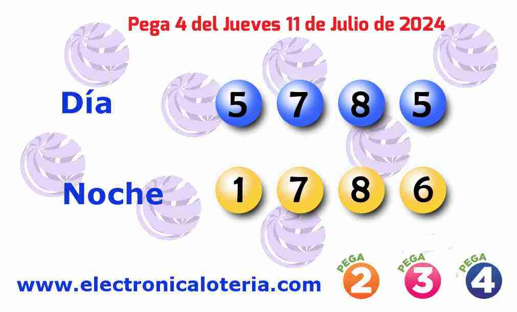 Pega 4 del Jueves 11 de Julio de 2024