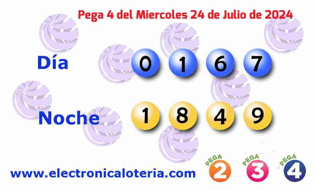 Pega 4 del Miércoles 24 de Julio de 2024