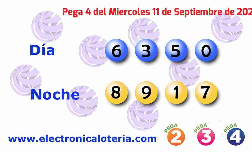 Pega 4 del Miércoles 11 de Septiembre de 2024