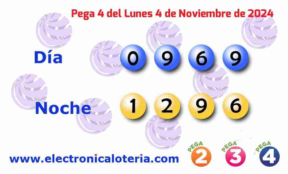 Pega 4 del Lunes 4 de Noviembre de 2024