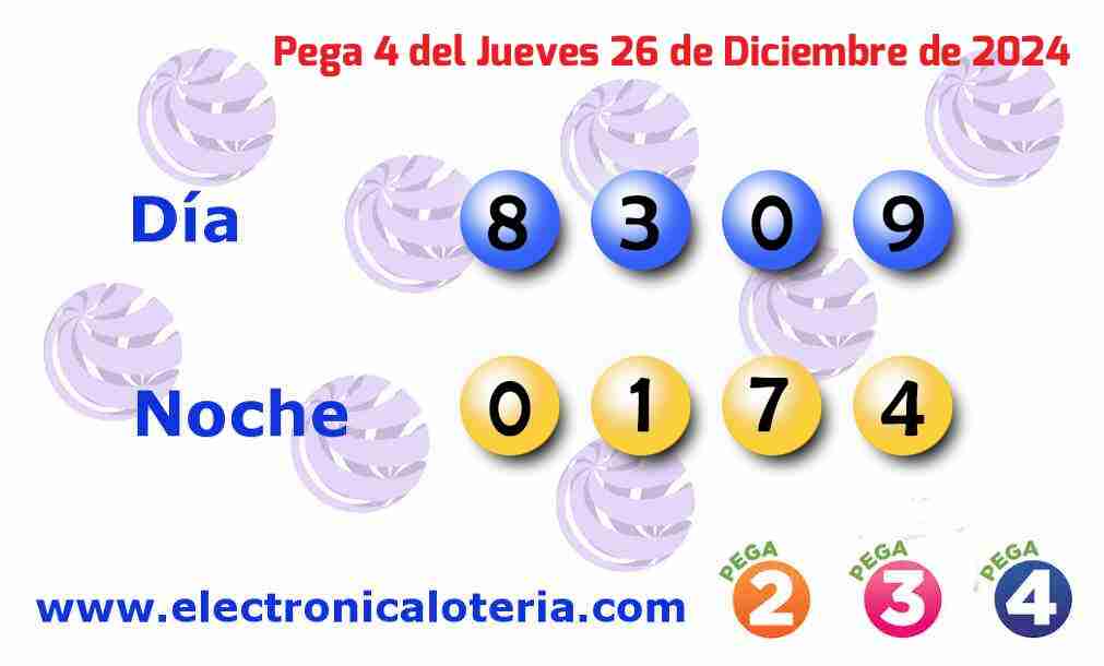 Pega 4 del Jueves 26 de Diciembre de 2024