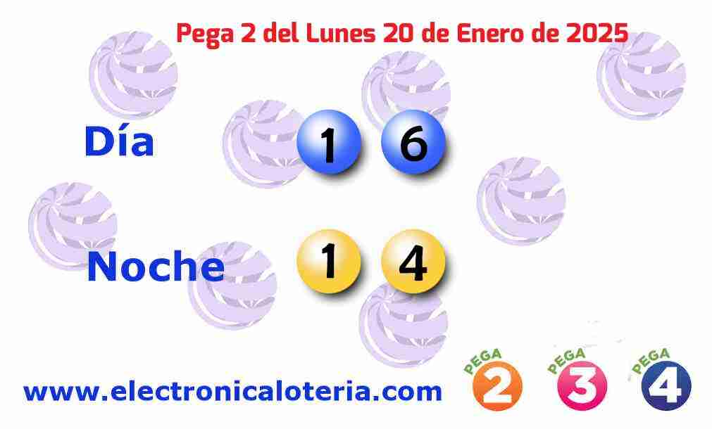 Pega 2 del Lunes 20 de Enero de 2025