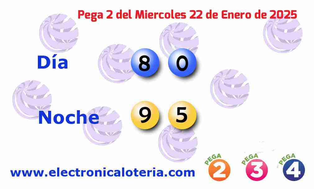 Pega 2 del Miércoles 22 de Enero de 2025