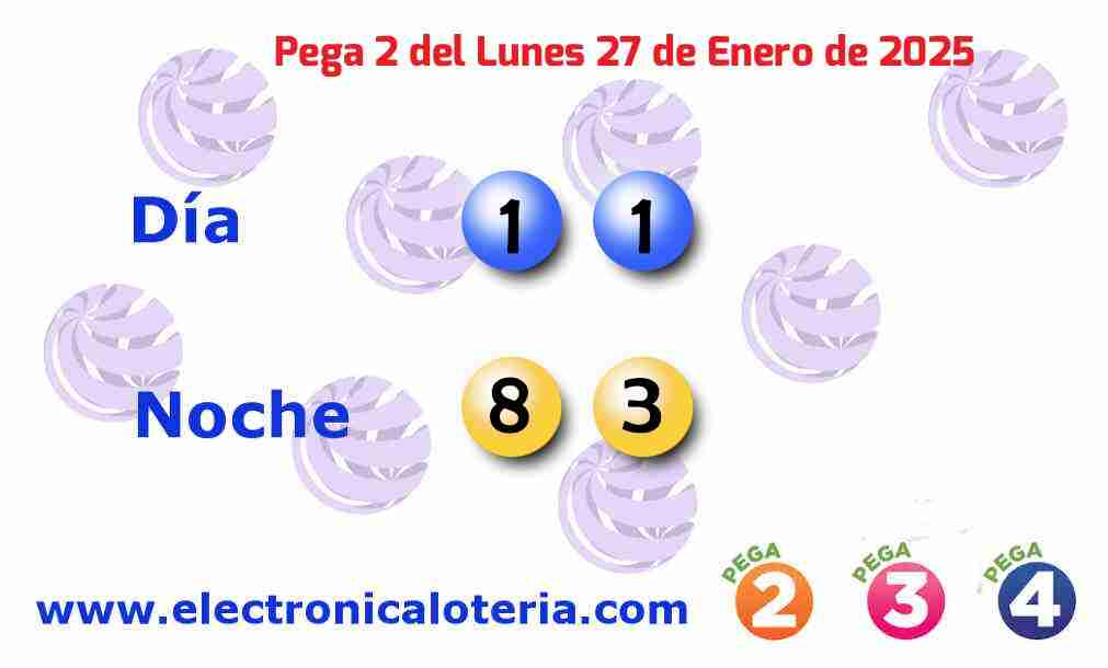 Pega 2 del Lunes 27 de Enero de 2025