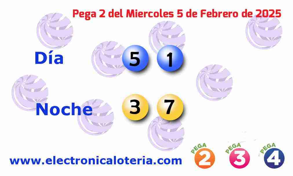 Pega 2 del Miércoles 5 de Febrero de 2025